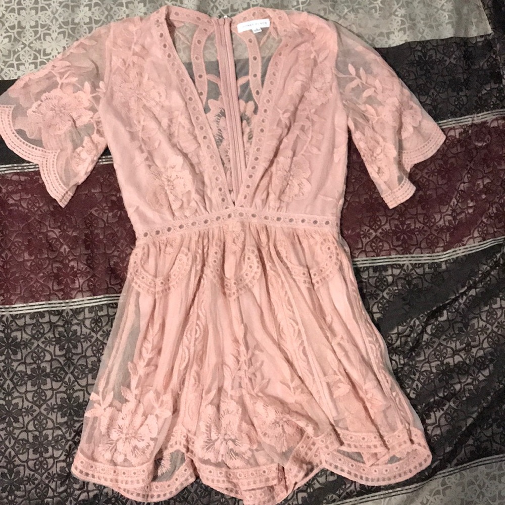 Lace romper